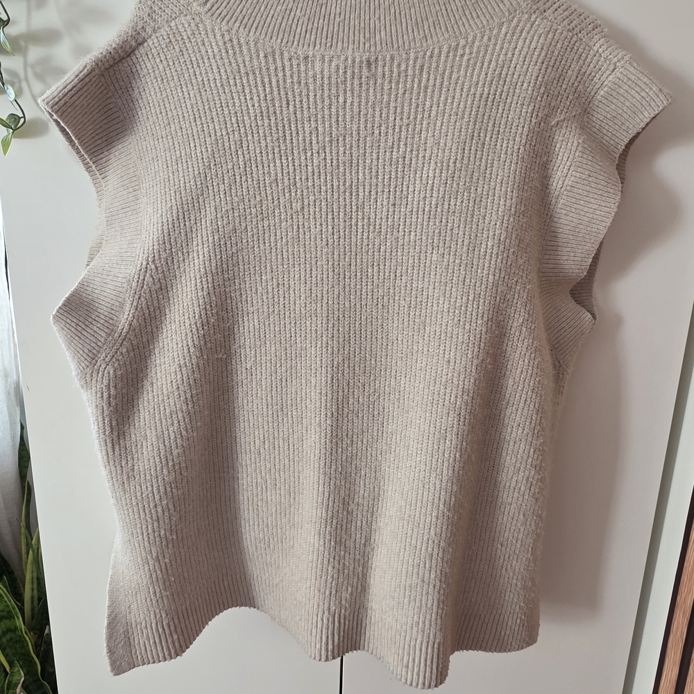 Cozy Beige Knit Sweater and Pants Set - Picture 4 of 7